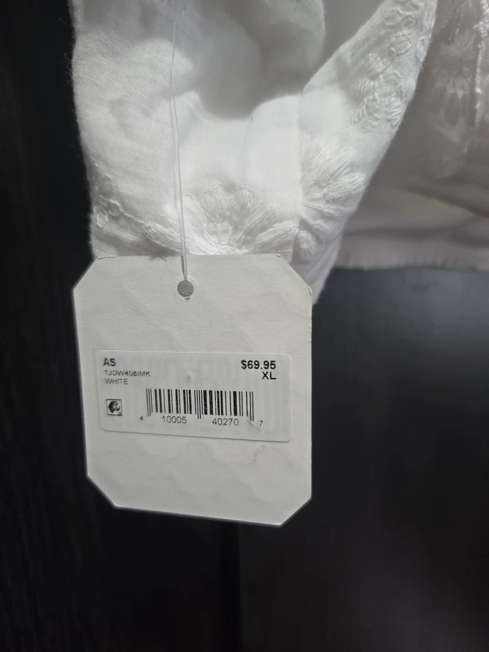 Altar'd State White Sunflower Ruffle Sleeve Crop Top Size XL NWT - Picture 7 of 9